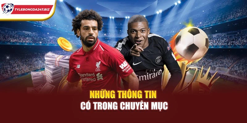 Những thông tin có trong chuyên mục